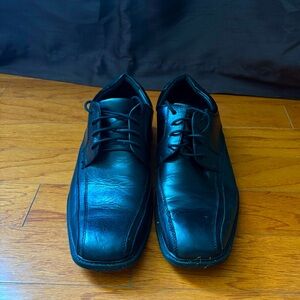 Black Leather Men's Shoes